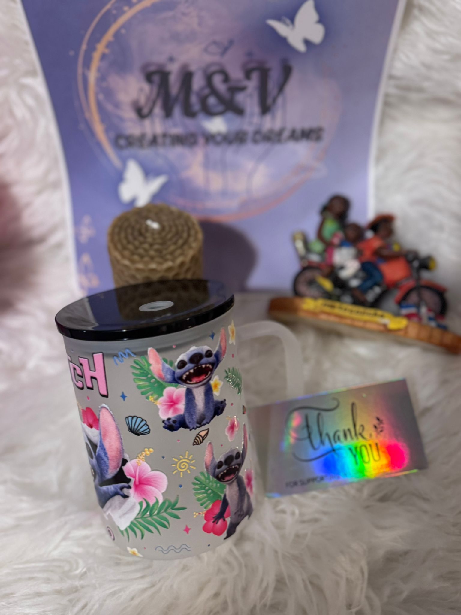 Stitch Tropical Frosted Mug