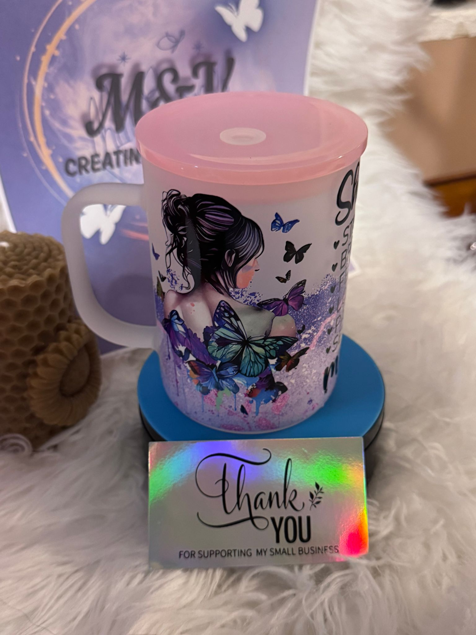 Butterfly Girl Mug